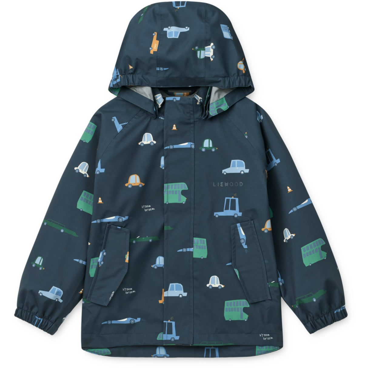 LIEWOOD Cars / Classic Navy Pedia Regntøy Sett