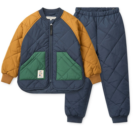LIEWOOD Classic Navy Multi Mix Zella Thermo Sett