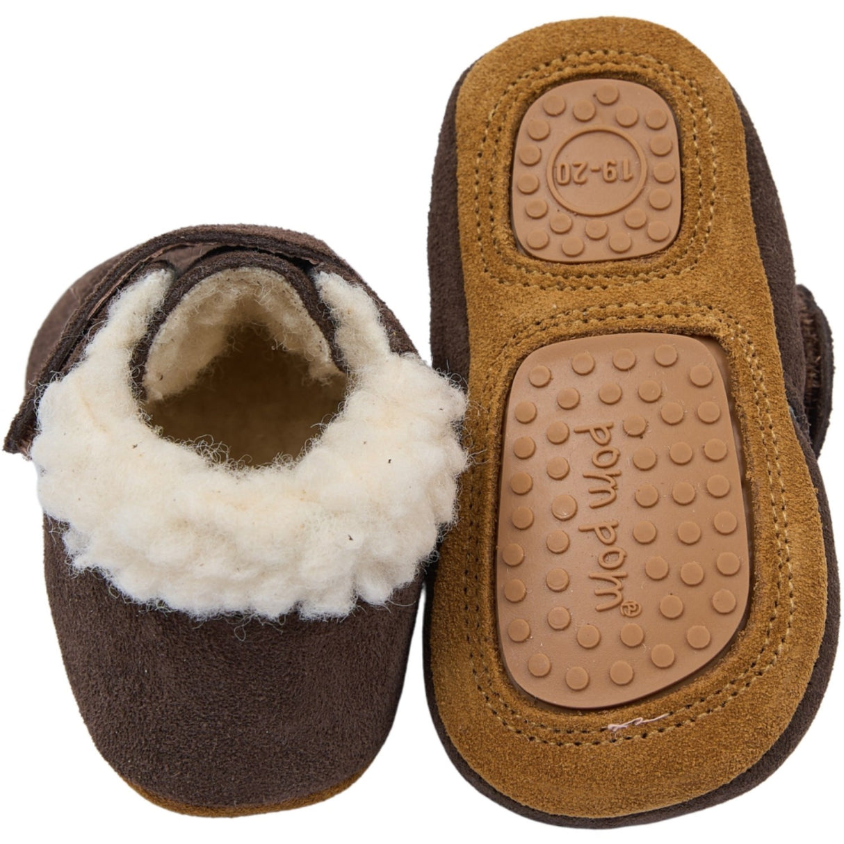 Pom Pom Dark Brown Beginners Borrelås Shepherd