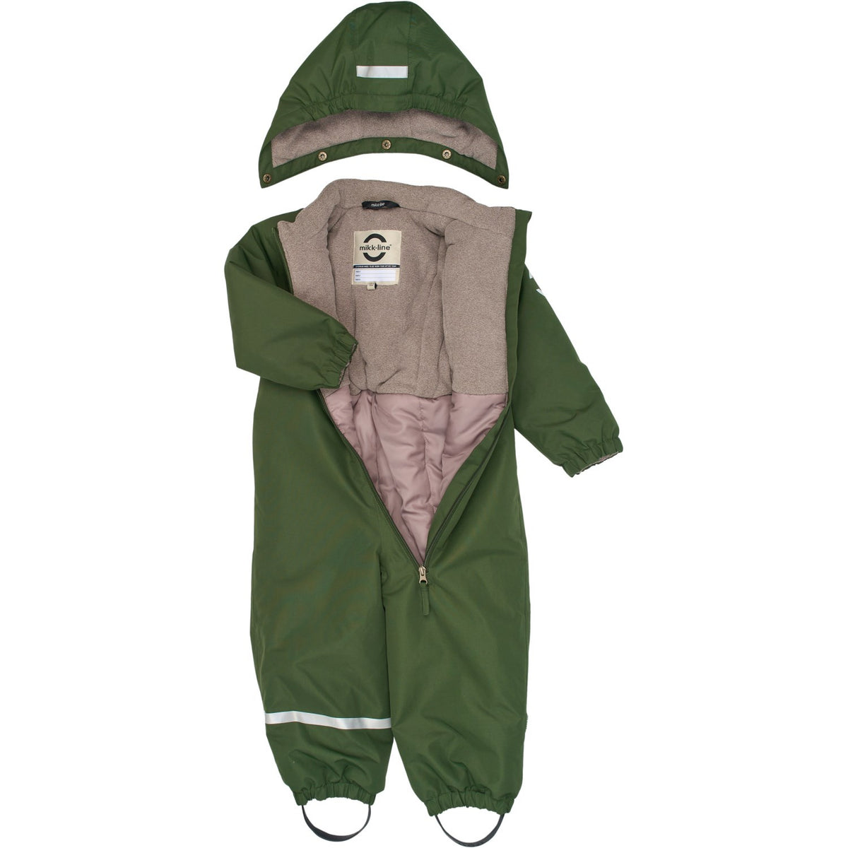 Mikk-Line Kombu Green Snow Drakt Solid