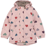 Mikk-Line Heart AOP Winter Jakke Waist AOP