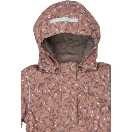 Mikk-Line Leaf AOP Winter Jakke Waist AOP