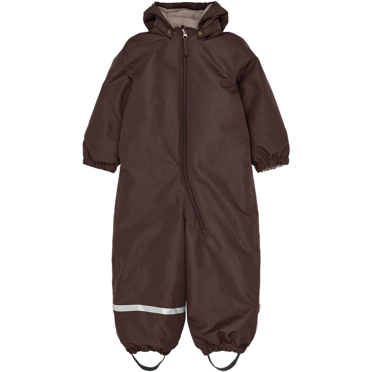 Mikk-Line Coffee Bean Snow Drakt Solid Brown
