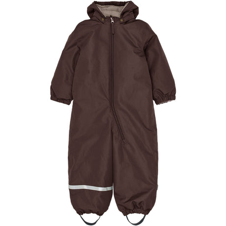 Mikk-Line Coffee Bean Snow Drakt Solid Brown