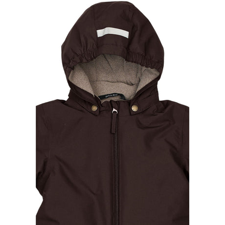 Mikk-Line Coffee Bean Snow Drakt Solid Brown