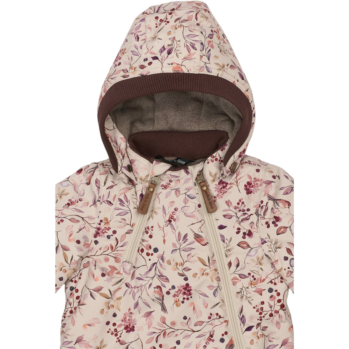 Mikk-Line Berries & Birds AOP Polyester Baby Jakke - AOP