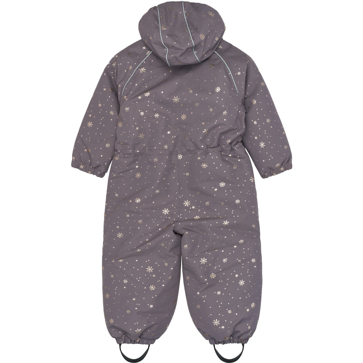 Mikk-Line Snowflake AOP Polyester Junior Drakt - Glitter