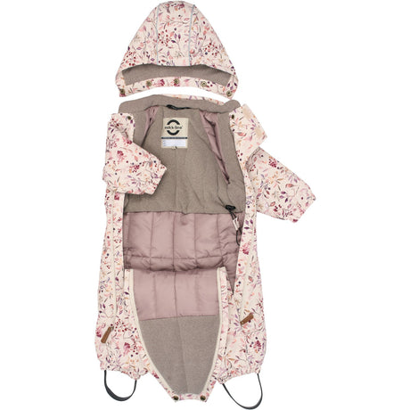 Mikk-Line Berries & Birds AOP Polyester Baby Drakt - AOP
