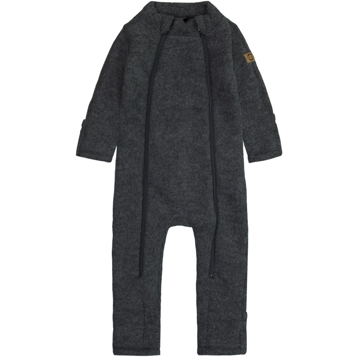 Mikk-Line Anthracite Melange ulldress