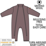 Mikk-Line Twilight Mauve Ull Drakt