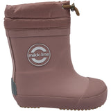 Mikk-Line Twilight Mauve Gummistøvler Winter - Barefoot