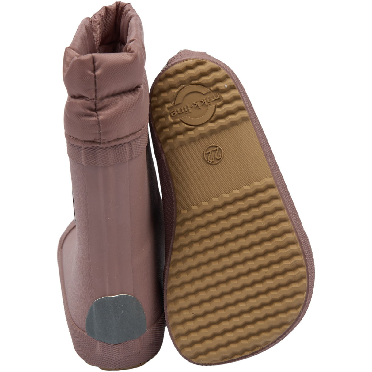Mikk-Line Twilight Mauve Gummistøvler Winter - Barefoot