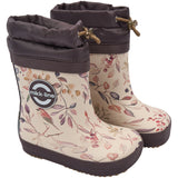 Mikk-Line Berries & Birds AOP Gummistøvler Winter AOP - Barefoot