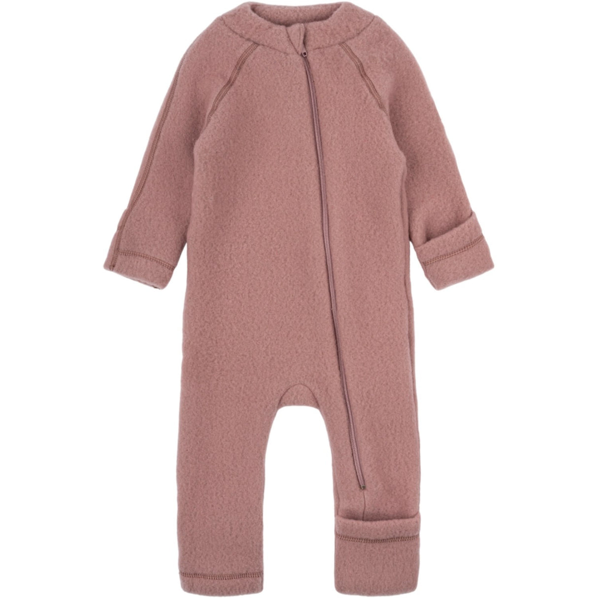 Mikk-Line Ull Baby Heldrakt Burlwood