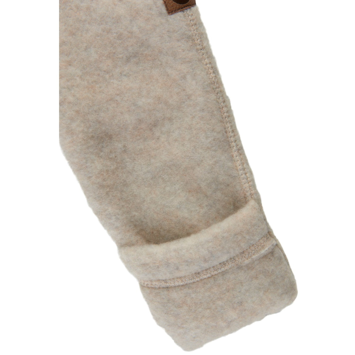 Mikk-Line Ull Heldrakt Melange Offwhite
