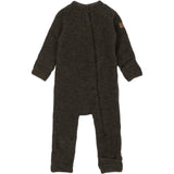 Mikk-Line Dark Brown Melange ulldress