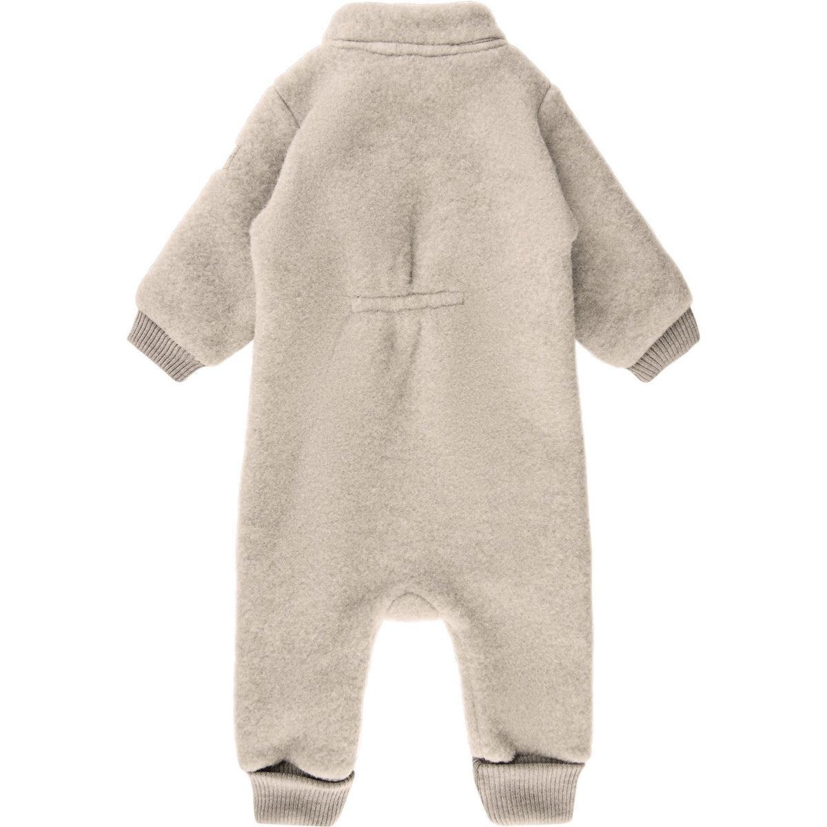Mikk-Line Melange Offwhite Ull Drakt Med Rib