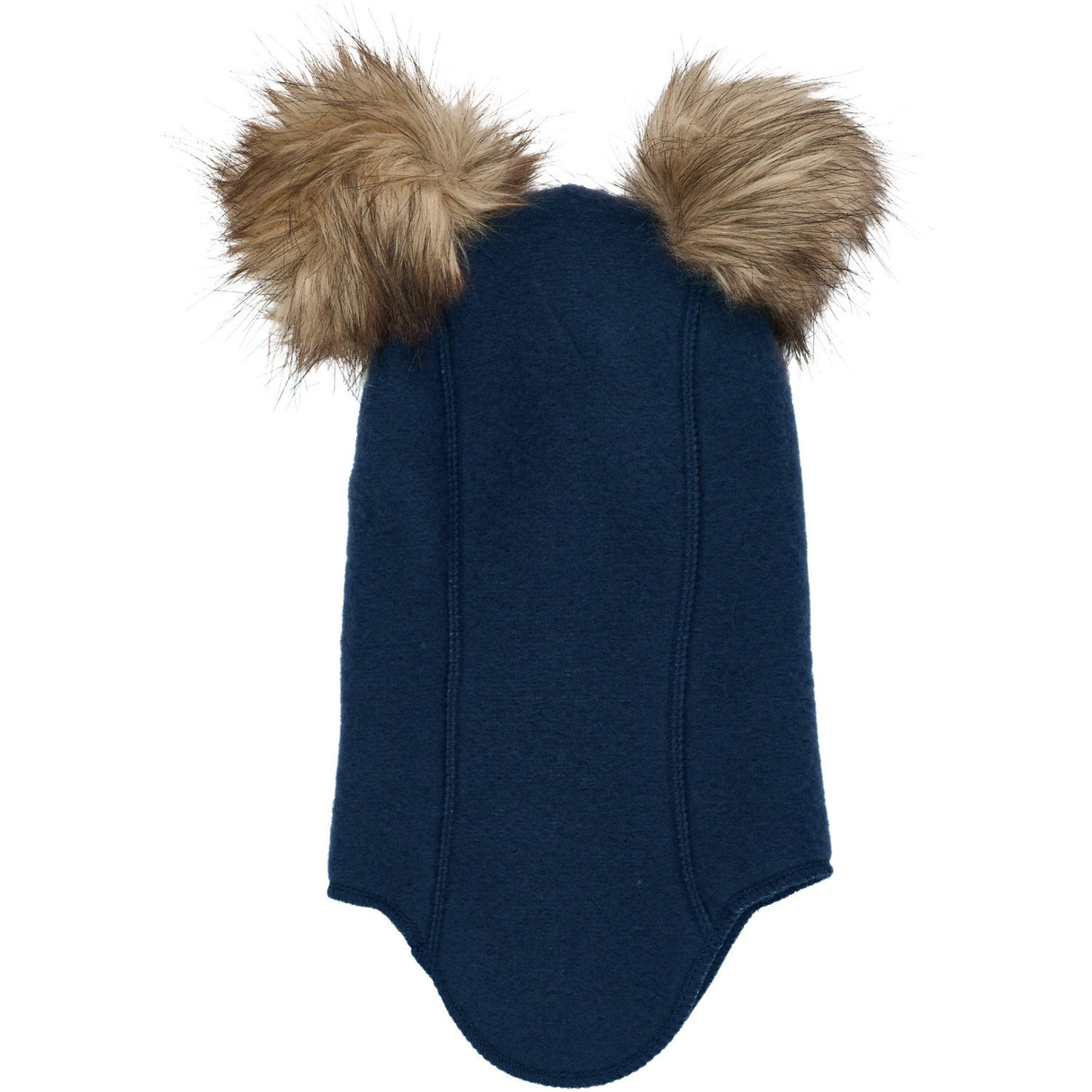 Mikk-Line Ull Elefantlue med Pom Pom Blue Nights