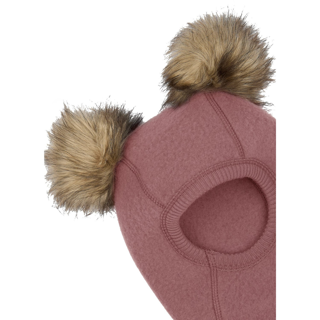 Mikk-Line Ull Elefantlue med Pom Pom Burlwood