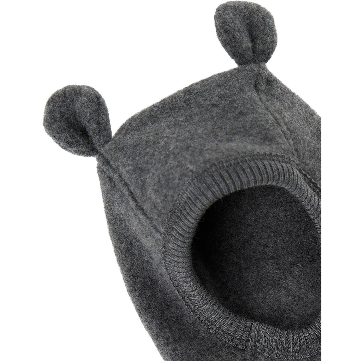 Mikk-Line Ull Elefanthue m. Ører Anthracite Melange