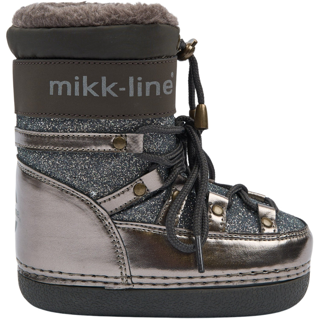 Mikk-Line Dark Shadow Snow Støvler Glitter