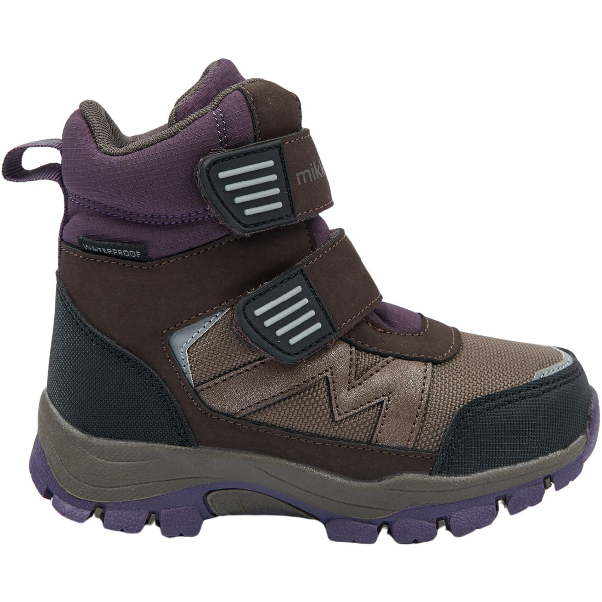 Mikk-Line Plum Perfect Winter Støvler Tex Borrelås