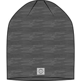Mikk-Line Dark Grey Melange Bomull Lue - Solid