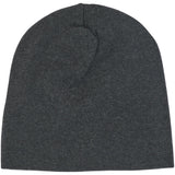 Mikk-Line Dark Grey Melange Bomull Lue - Solid
