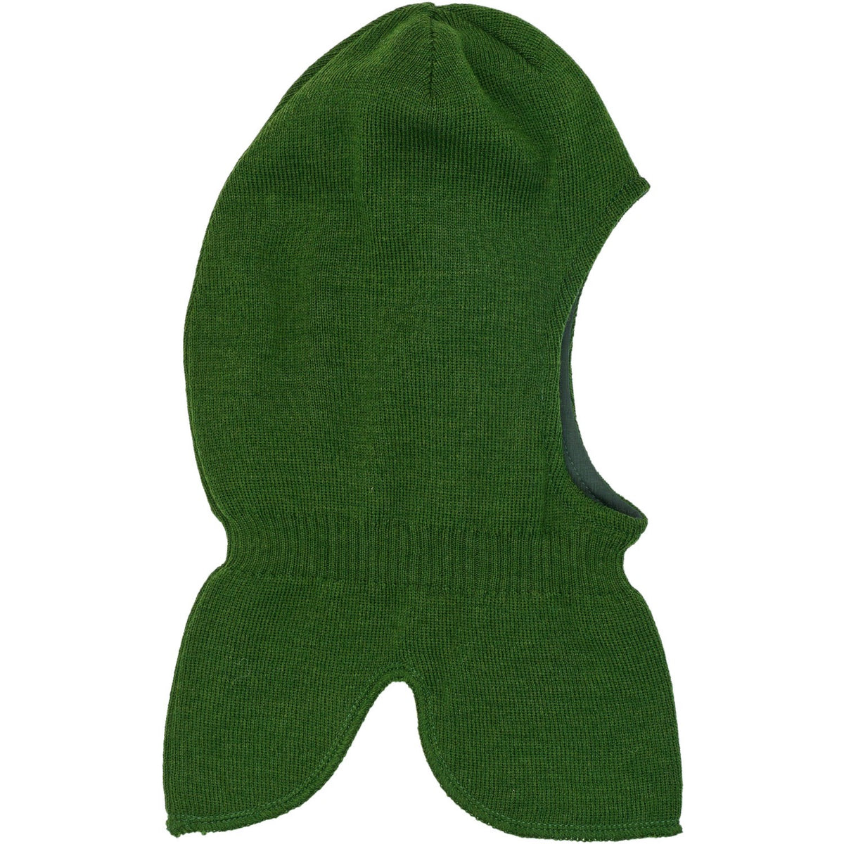Mikk-Line Kombu Green Strikket Elefantlue Med Ull & Vindstop