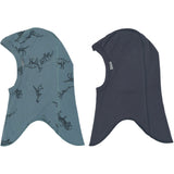 Mikk-Line Dino Stroke AOP 2-Pakning Bomull Fullface - Dobbel