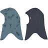 Mikk-Line Dino Stroke AOP 2-Pakning Bomull Fullface - Dobbel
