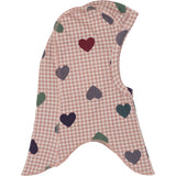 Mikk-Line Heart AOP 2-Pakning Bomull Fullface - Dobbel