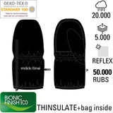 Mikk-Line Black Nylon Votter
