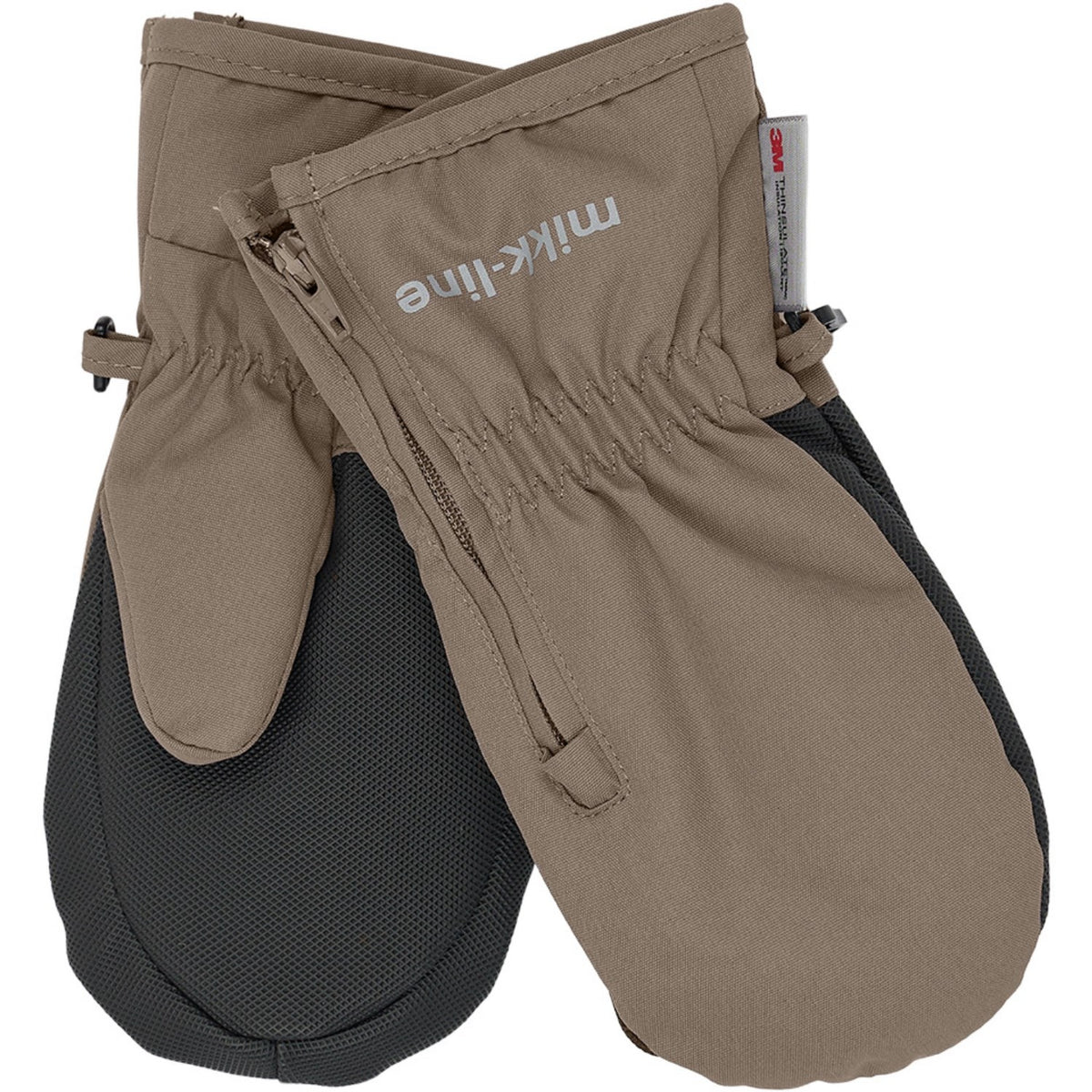 Mikk-Line Falcon Polyester Votter Med Zip