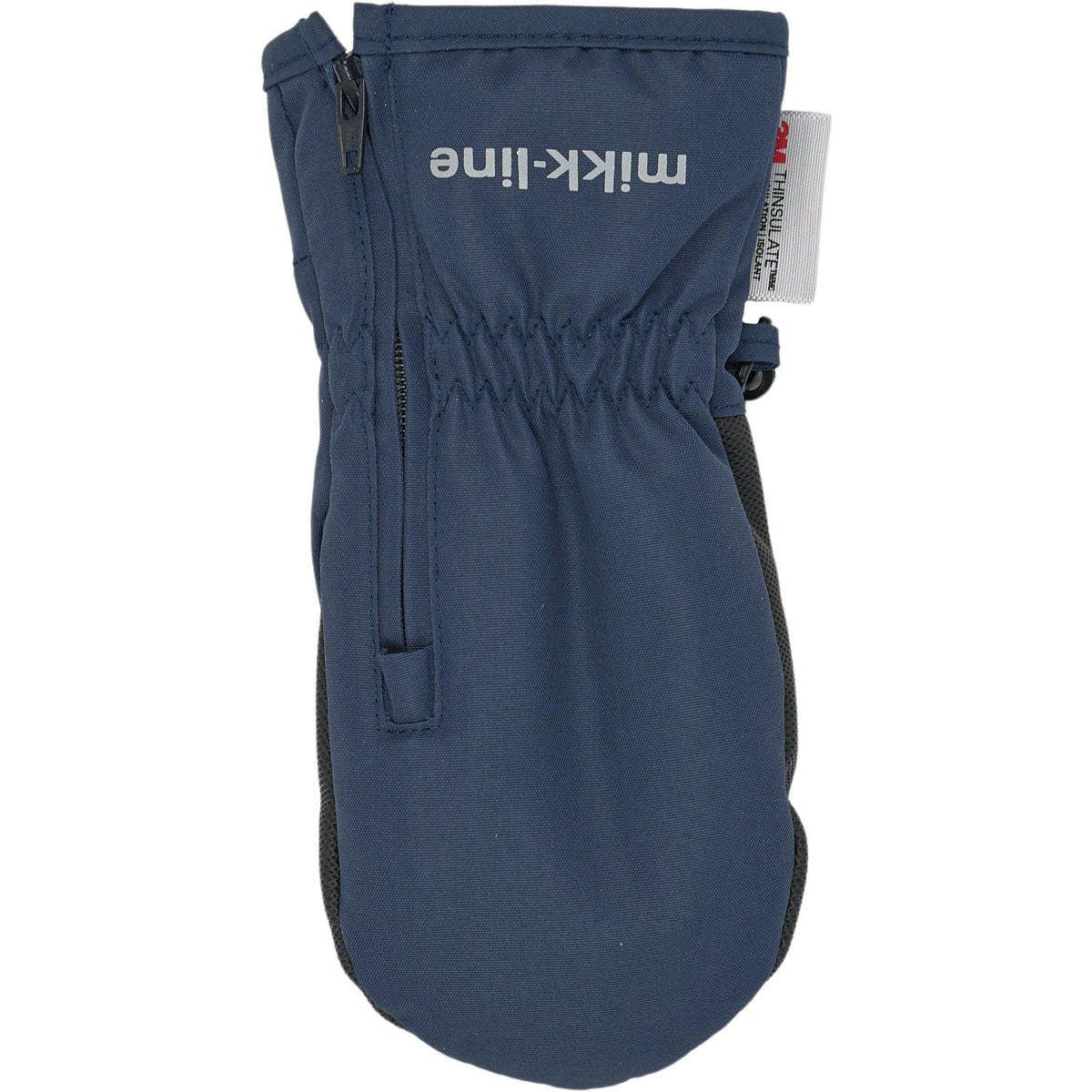 Mikk-Line Blue Nights Polyester Votter Med Zip
