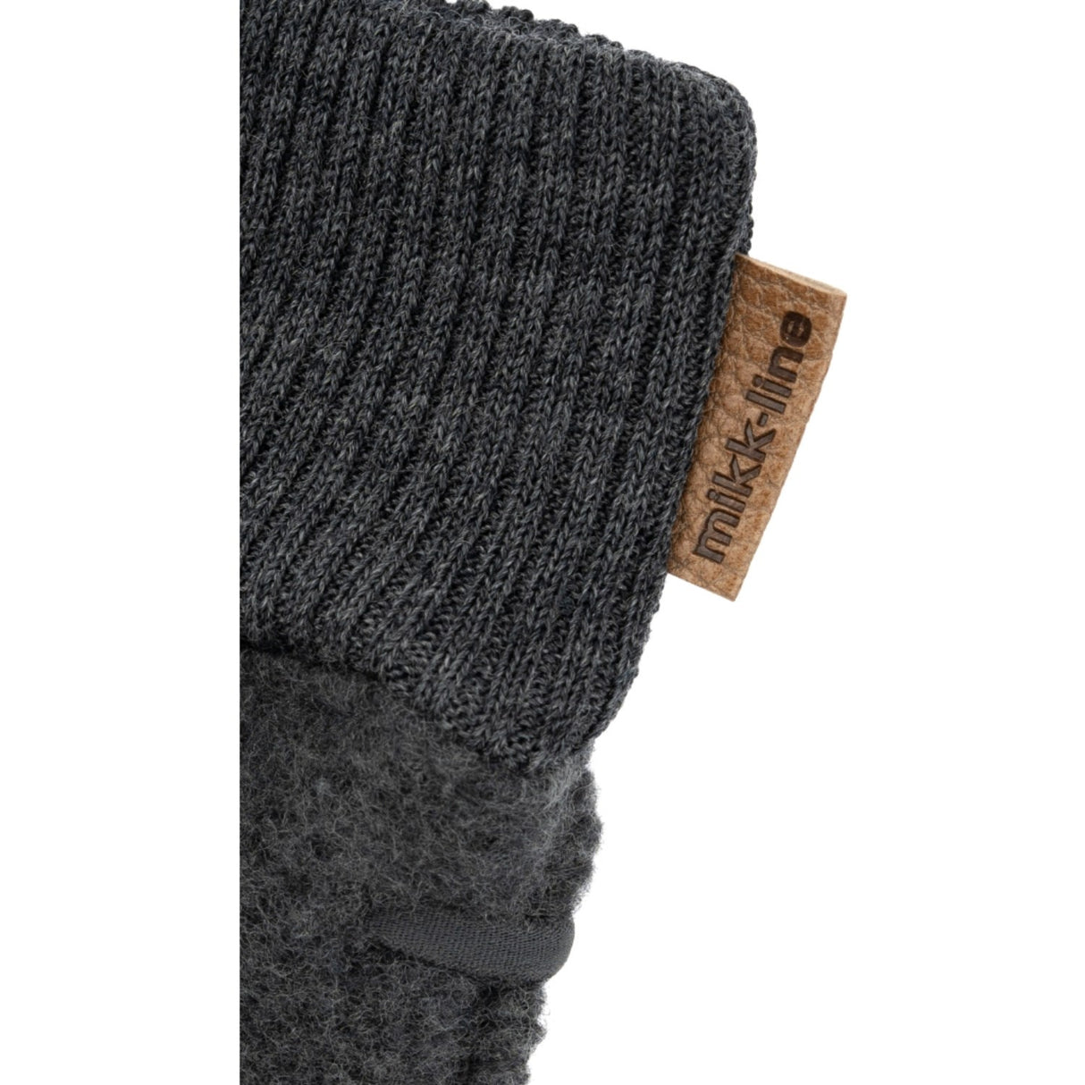 Mikk-Line Ull Votter Anthracite Melange