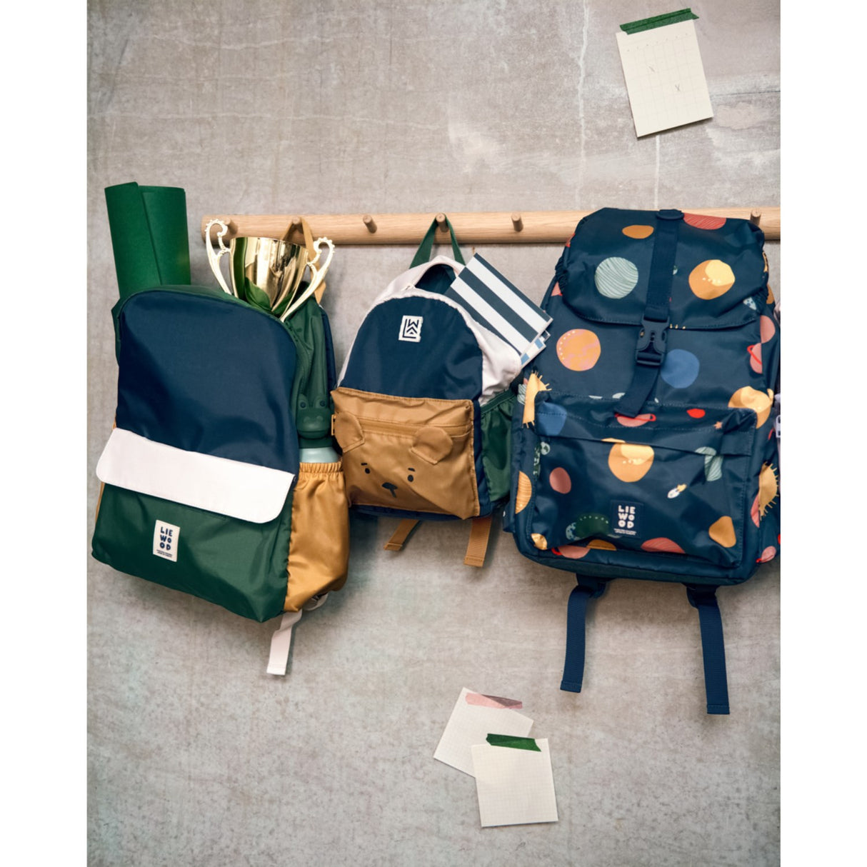 LIEWOOD Universe / Classic Navy Johnny School Rygsekk