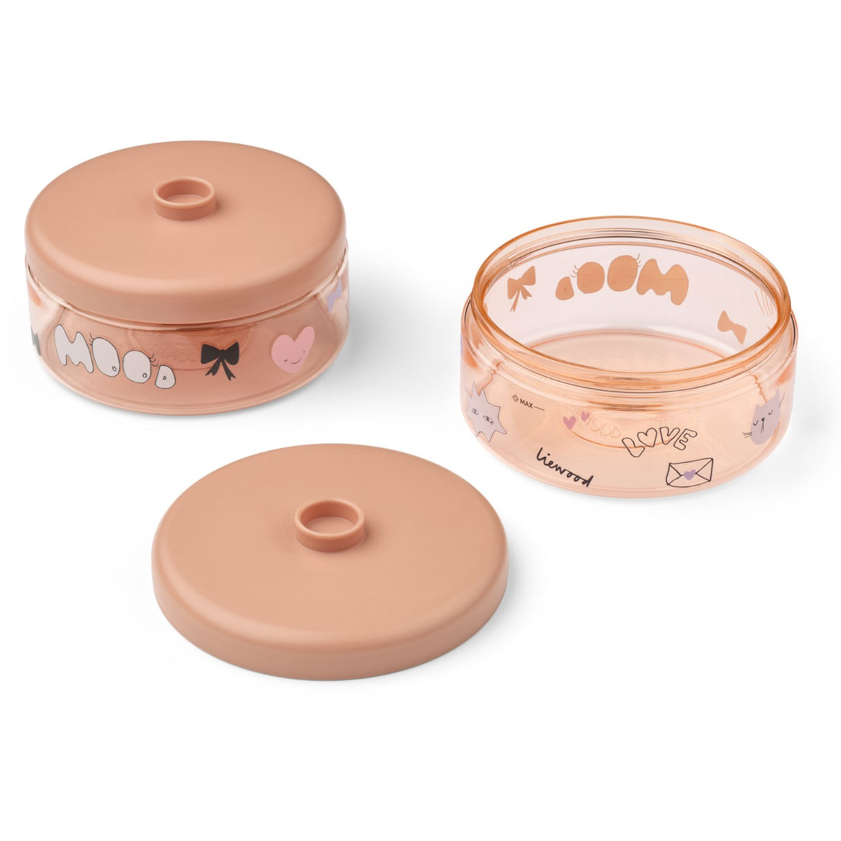 LIEWOOD Mood / Pale Tuscany Dominique Food Tritan Boxes 500 Ml 2-Pakning