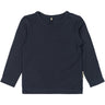 Mikk-Line Blue Nights Wool/Bamboo Ls Topp