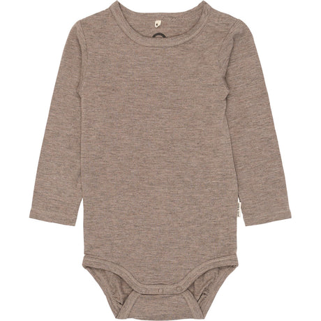 Mikk-Line Melange Denver Wool/Bamboo Ls Body