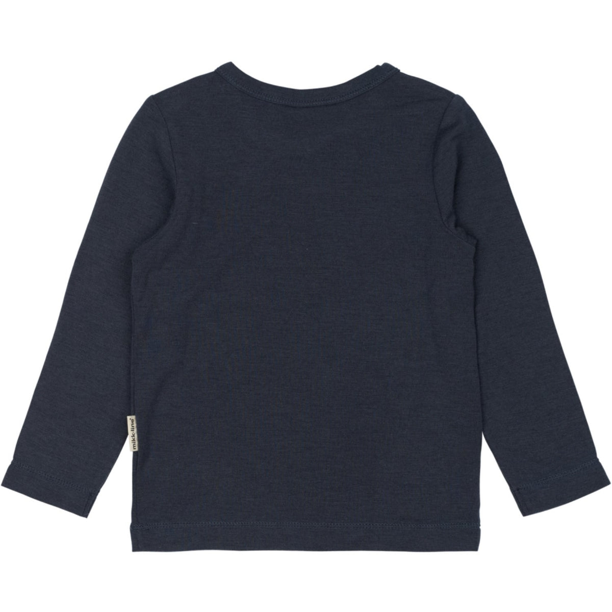 Mikk-Line Blue Nights Wool/Bamboo Ls Topp