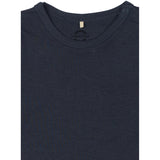 Mikk-Line Blue Nights Wool/Bamboo Ls Topp