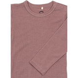 Mikk-Line Twilight Mauve Wool/Bamboo Ls Body