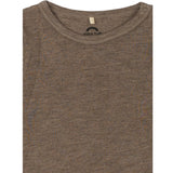 Mikk-Line Melange Denver Wool/Bamboo Ls Topp