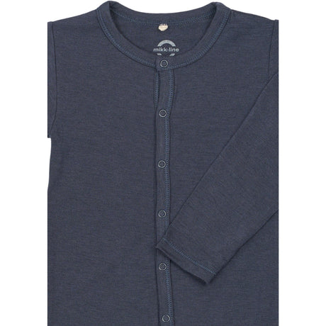 Mikk-Line Blue Nights Wool/Bamboo Ls Drakt