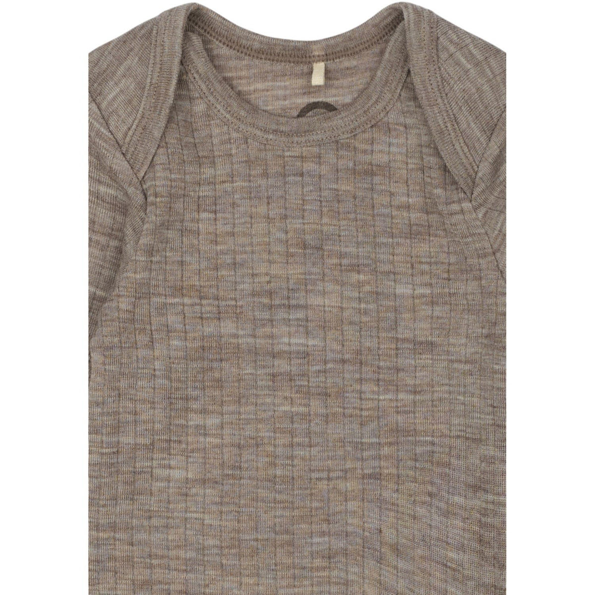 Mikk-Line Melange Denver Merino Ull Ls Body