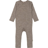 Mikk-Line Melange Denver Merino Ull Ls Drakt