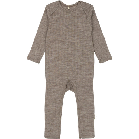 Mikk-Line Melange Denver Merino Ull Ls Drakt