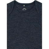 Mikk-Line Melange Blue Nights Merino Ull Ls Body