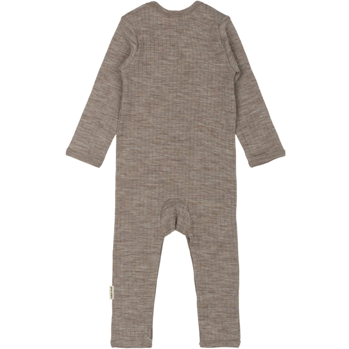 Mikk-Line Melange Denver Merino Ull Ls Drakt